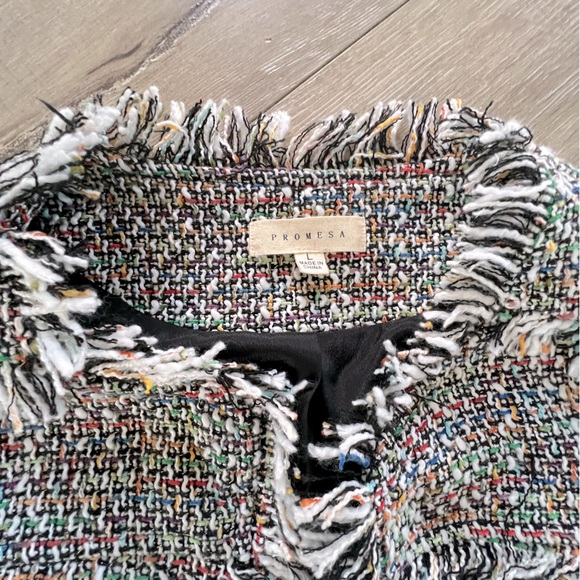 Tweed Multicolored Jacket - Picture 2 of 3